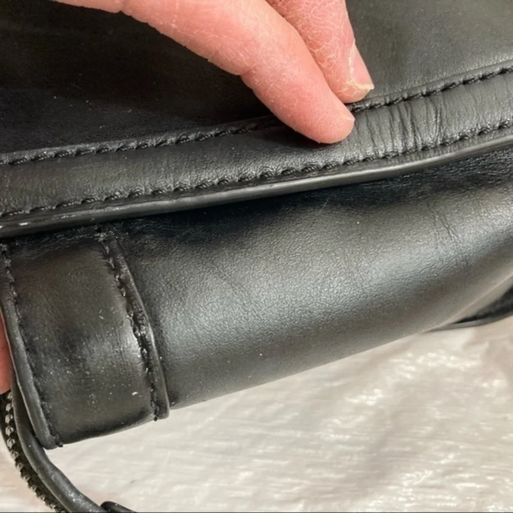 Michael kors black leather studded  Selma bag
